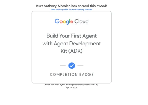 Agent development with ADK.