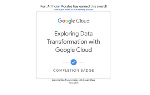 Data transformation and cloud foundations.