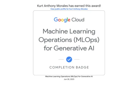 Operations for generative AI systems.